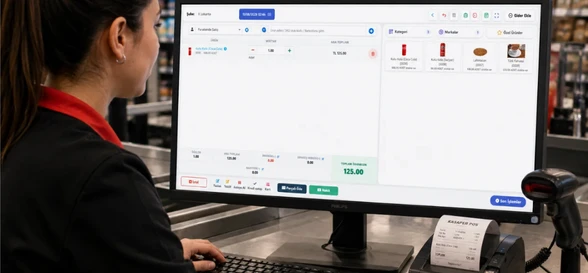 Kasaper POS bulut tabanlı yönetim paneli ekran görüntüsü